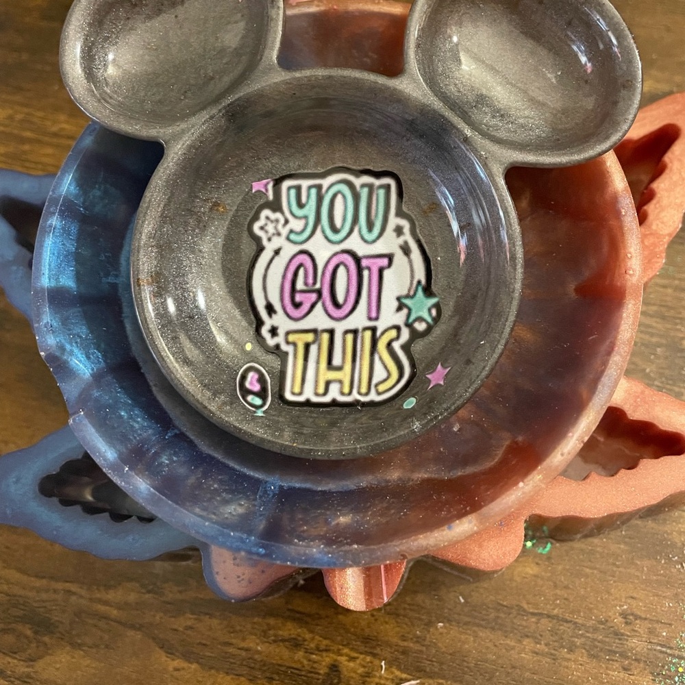 Ashtrays hand made 3pc or 2 pc